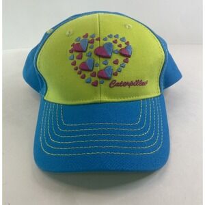 Caterpillar CAT Equipment Blue/green/ Purple Cap/Hat- Adjustable Back